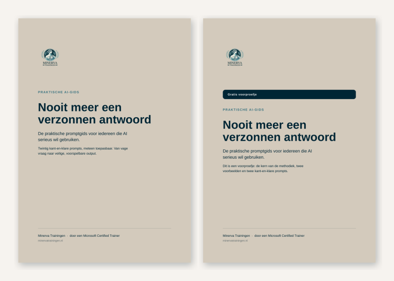 Nooit meer een verzonnen antwoord Kies het gratis voorproefje of koop de hele gids voor € 29,00